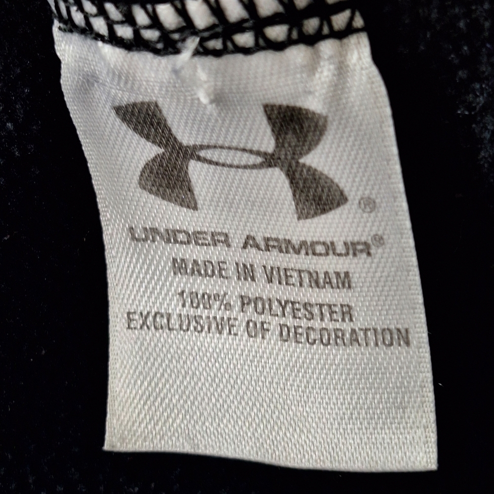 Under Armour Women’s ATM Black Gray Semi Fitted Half Zip Outdoor Jacket Size S - Picture 10 of 11